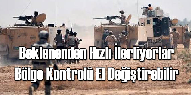 Irak'ta Kontrol Edilen Bölgeler Değişebilir