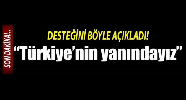 İran: Terörle mücadelede Türkiye'nin yanındayız