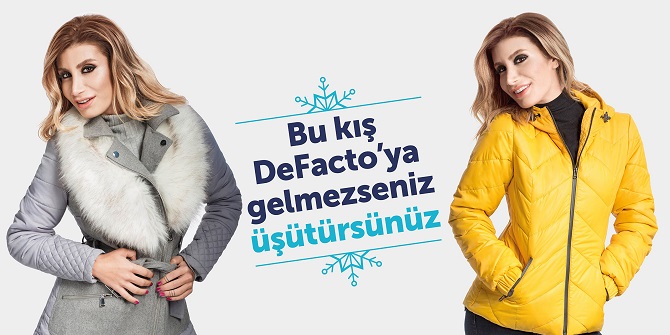 İrem Derici DeFacto için ikinci kez kamera karşısında