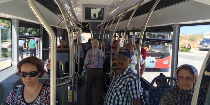 İsaca'ya Modern Toplu Ulaşım Araçları