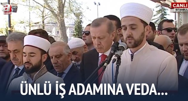 İş adamı Hüseyin Doğan'a veda...