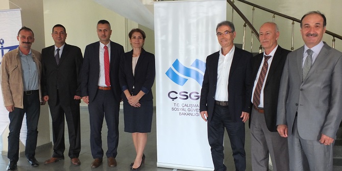 İSGİP, DERİ SEKTÖRÜ TEMSİLCİLERİNE TANITILDI