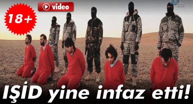 IŞİD İngiliz casusu 5 kişiyi infaz etti