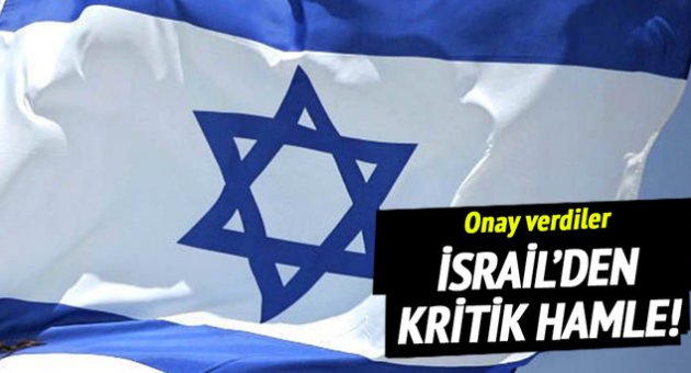 İsrail'den yeni yerleşim birimi onayı