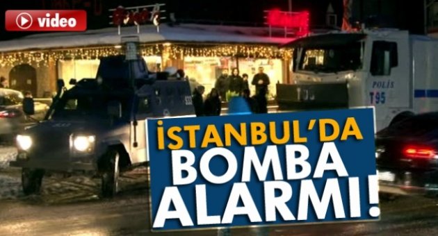 İstanbul'da bomba alarmı!