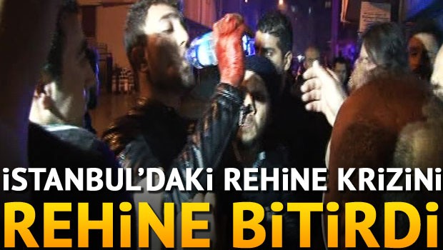 İstanbul'daki rehine krizini rehine bitirdi!