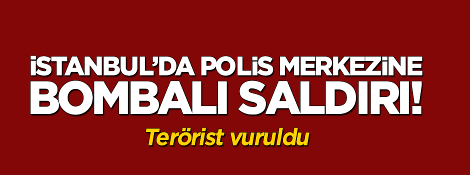 İstanbul'da polis merkezine saldırı