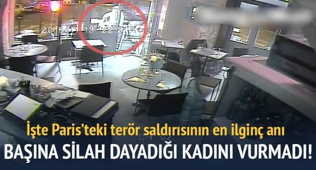 İşte saldırı anı