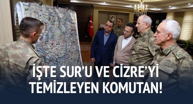 İşte Cizre ve Sur'u temizleyen komutan: Org. Adem Huduti
