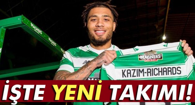 İşte Colin Kazım&#039;ın yeni takımı