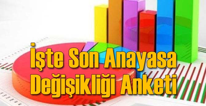 İşte Son Anayasa Değişikliği Anketi