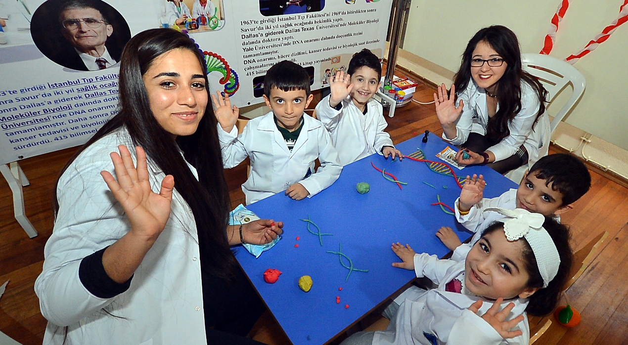 İZELMAN’ın minikleri ''bilim insanı'' oldu