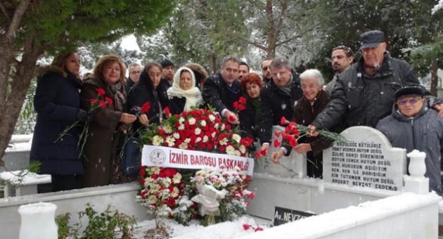İzmir Barosu Önceki Başkanlardan Av. Nevzat Erdemir'i Andı