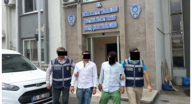 İzmir'de çocuğu gasp eden şahıslar yakalandı