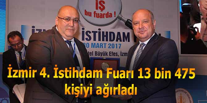 İzmir 4. İstihdam Fuarı 13 bin 475 kişiyi ağırladı