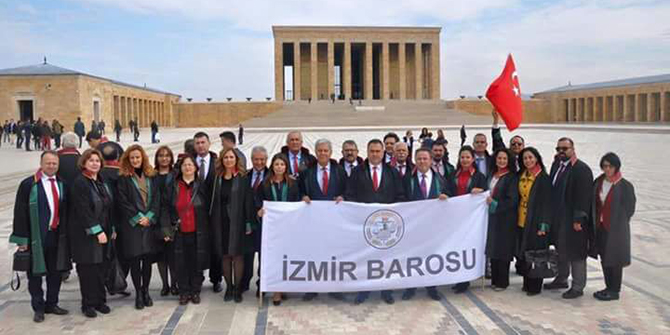 İzmir Barosu Anıtkabir'de