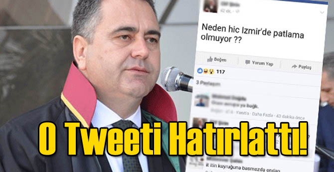 İzmir Barosu Başkanı Özcan O Tweeti Hatırlattı