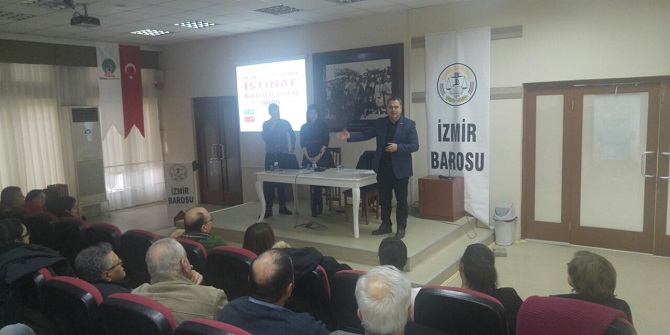 İzmir Barosu Eğitim Çalışmalarına Devam Ediyor