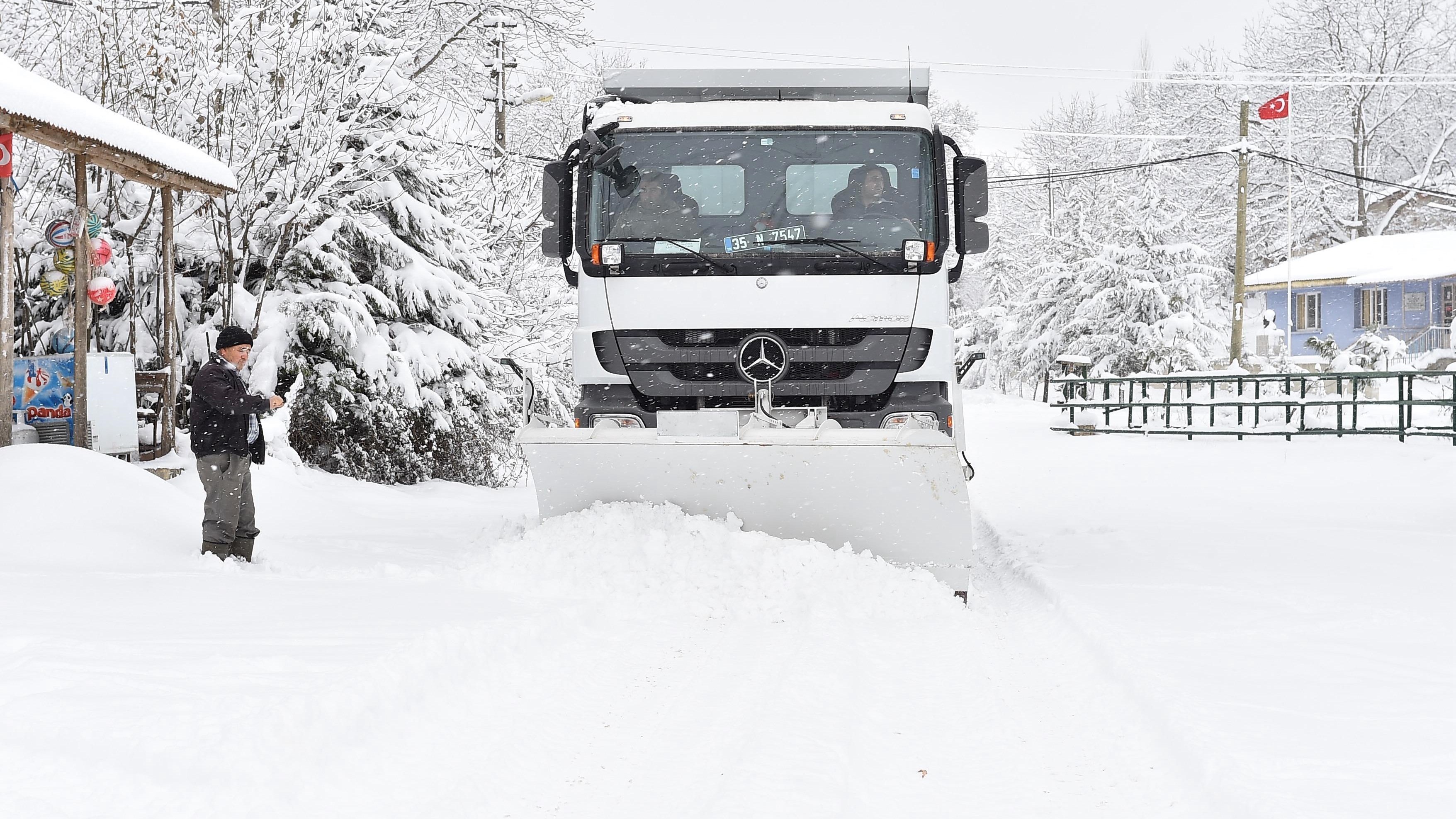 İzmir’de kar alarmı