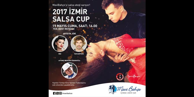İZMİR'DE SALSA ŞOV
