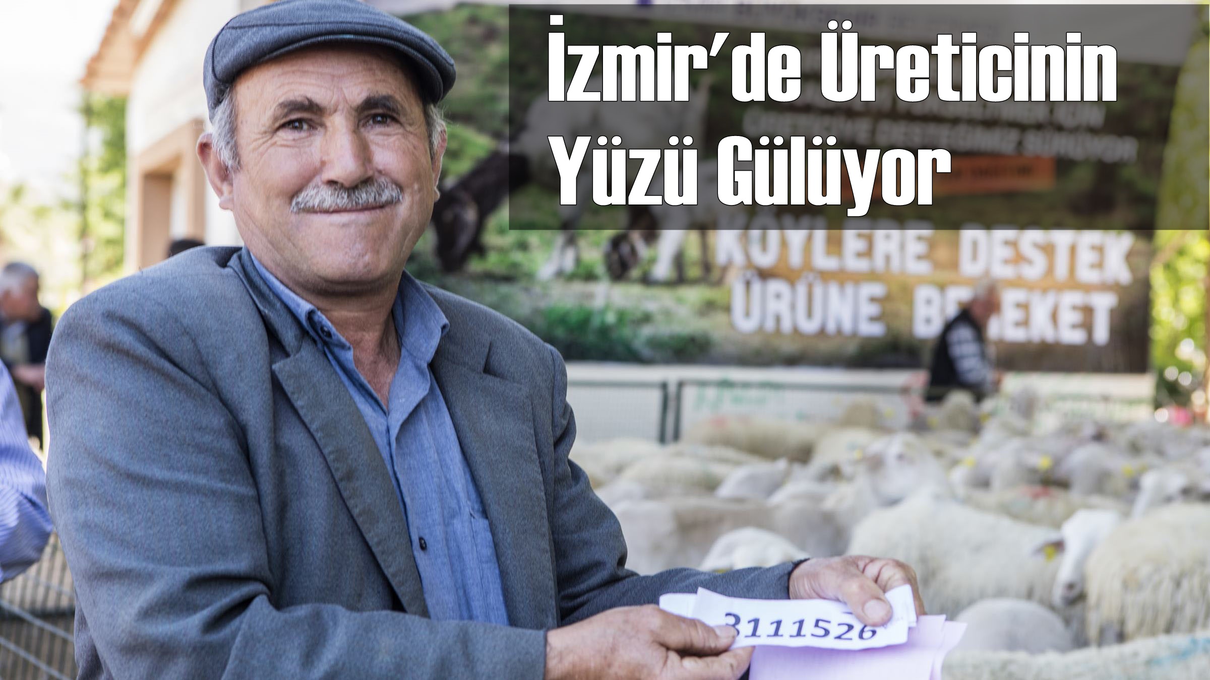 İzmir'de Üreticinin Yüzü Gülüyor