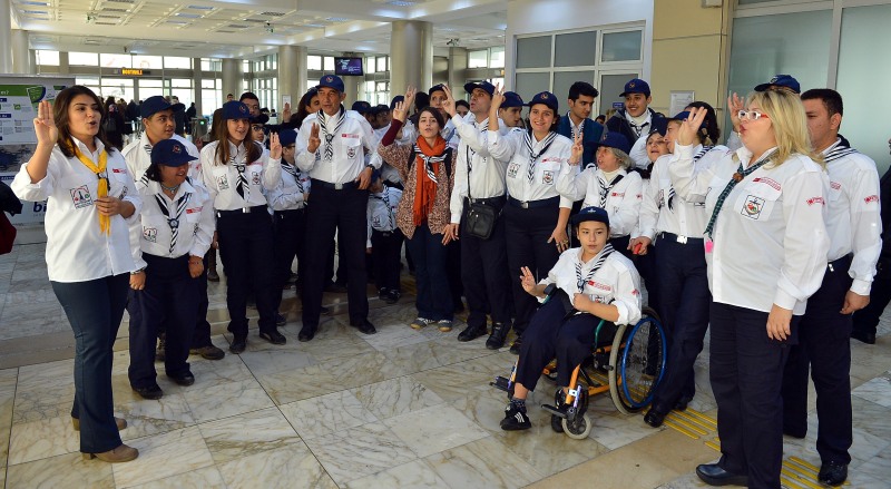 İzmir’in 'engelsiz izcileri' yine iş başında