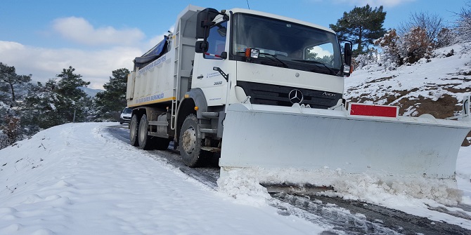 İzmir kara kışa hazır