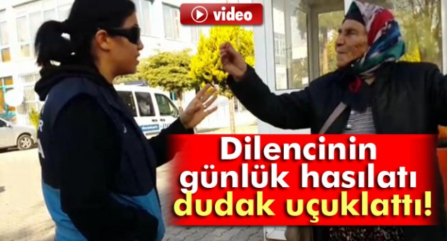 İzmir Karşıyaka'daki dilencinin günlük kazancı dudak uçuklattı!