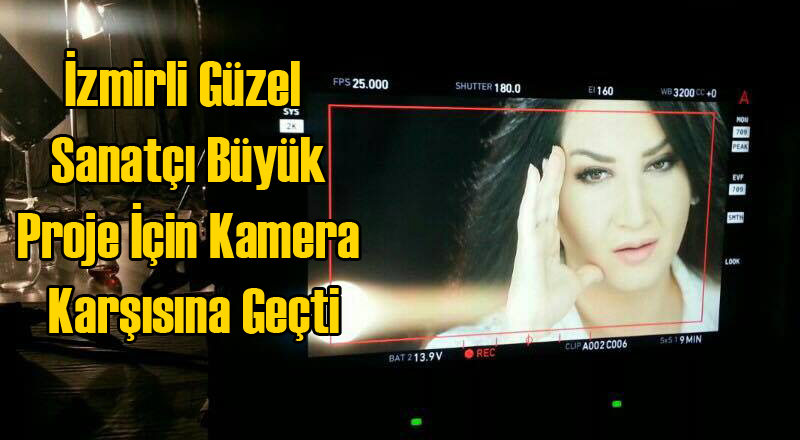 İzmirli Güzel Şarkıcı Bahar Gelir Kamera Karşısına Geçti