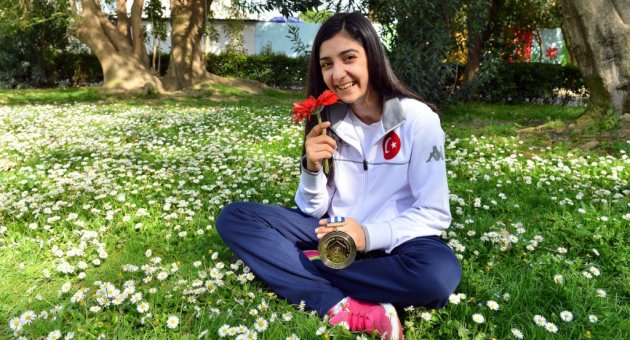 İzmirli judocu Çiçek Akyüz, Avrupa şampiyonu oldu