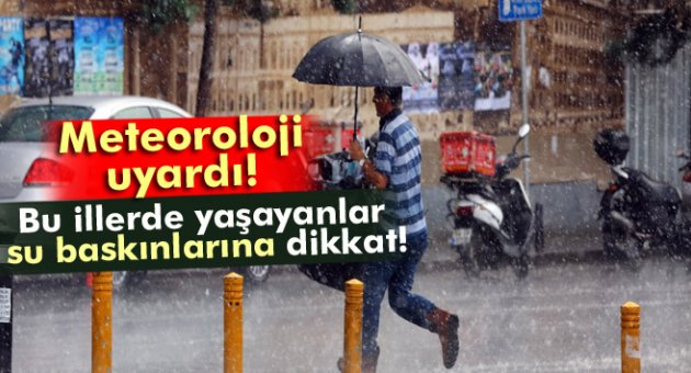 İzmirliler dikkat! Meteoroloji su baskınına karşı uyardı
