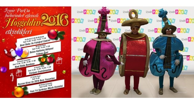 İZMİR PARK’ TA YENİ YIL COŞKUSU