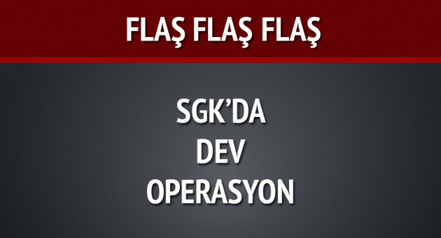 İzmir SGK'da FETÖ operasyonu