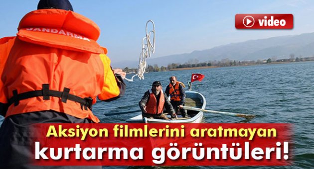 Jandarmadan nefes kesen tatbikat