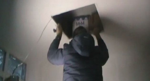 Kaçak sigara operasyonu kamerada