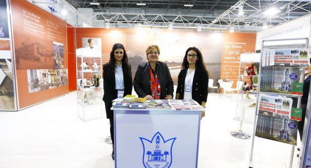 Kadim şehrin izleri bu stantta