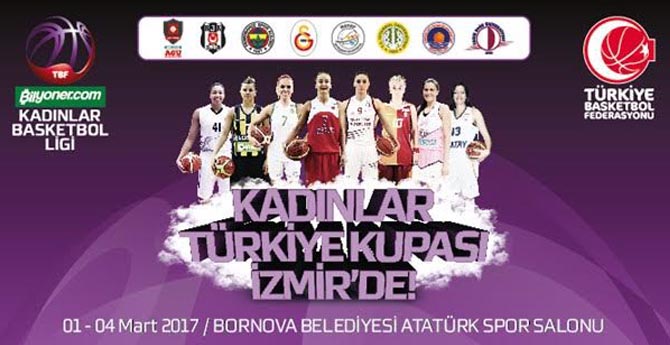 Kadın Basketbolu'nda Türkiye Kupası Heyecanı İzmir'de
