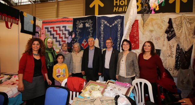 Kadın Emeği Fuarı'nda Karabağlar esintisi