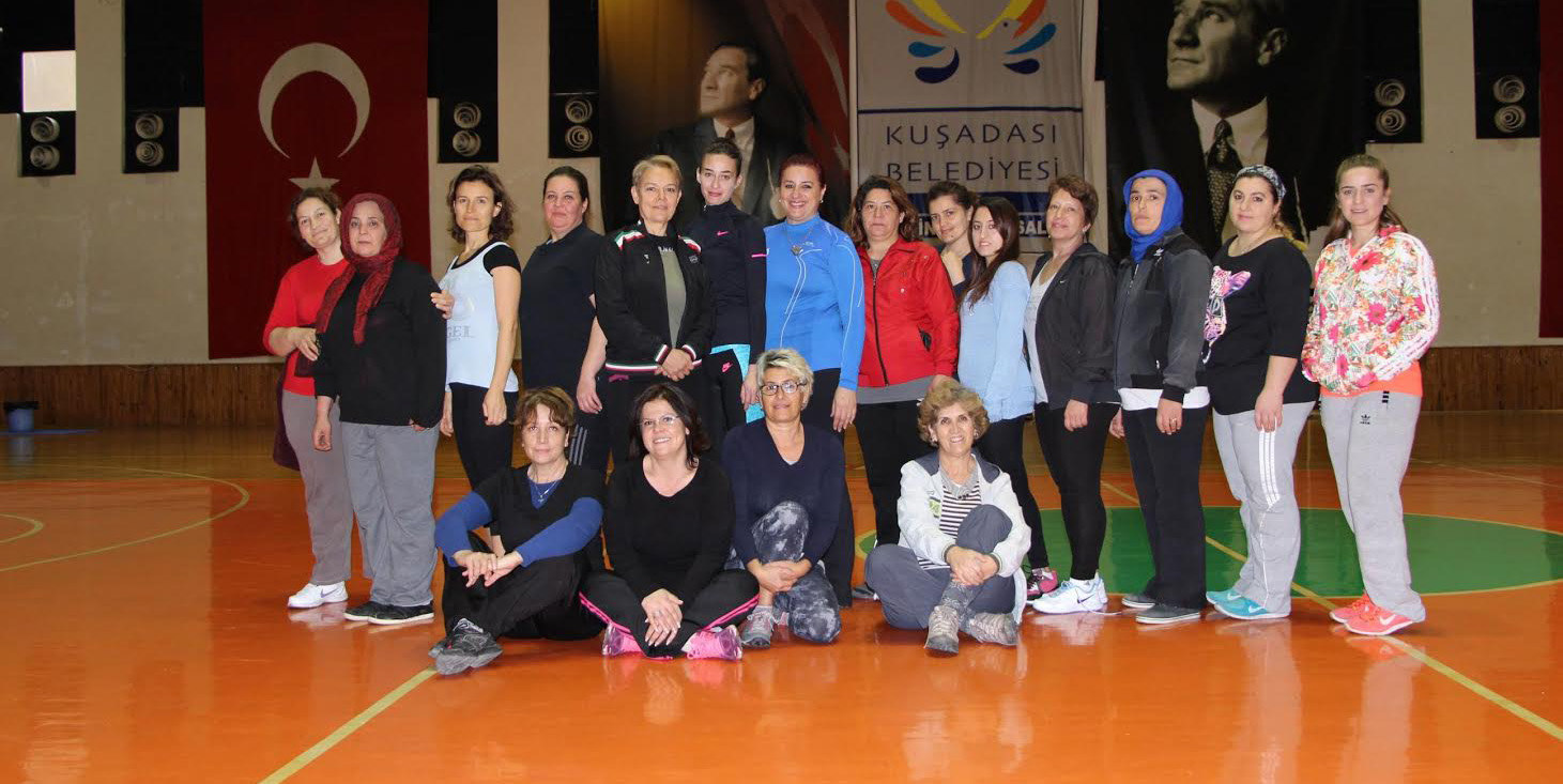 KADINLAR İÇİN SPOR KURSLARI BAŞLADI