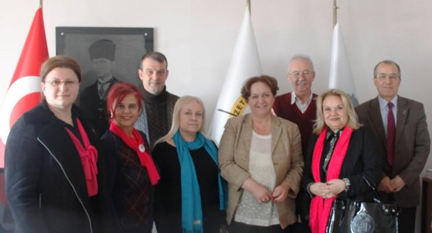 Kadın Partisi’nden İGC Başkanı Dikmen’e ziyaret