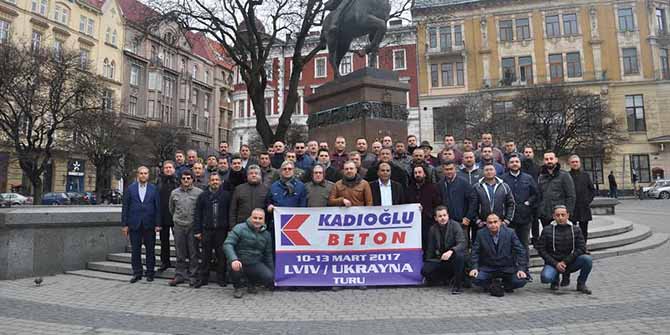 Kadıoğlu Beton’dan Ukrayna Çıkarması
