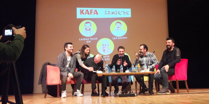 Kafa Dergisi yazarları Ege Üniversitesi’nde