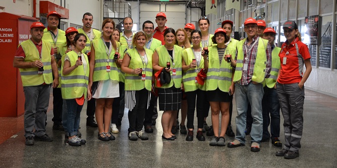 KalDer üyeleri Coca-Cola'yı inceledi