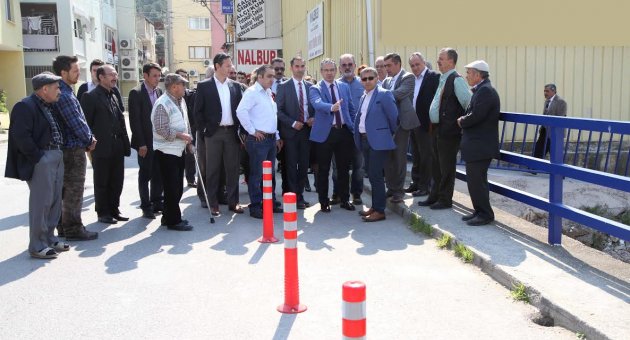 Kaldırım işgaline dubalı çözüm