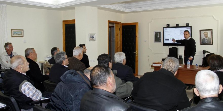 Kaliteli üzüm eğitimleri başladı