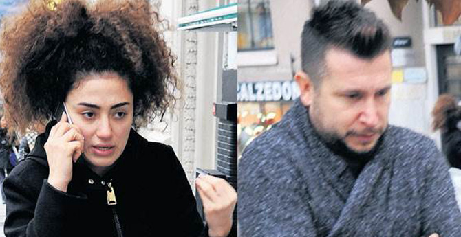 Kameraları Görünce Sevgilisiyle Ayrıldılar