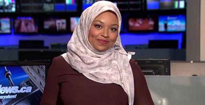 Kanada'da İlk Defa Başörtülü Spiker Haber Sundu