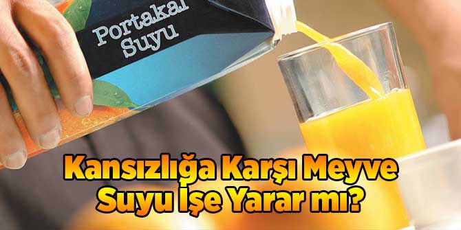 Kansızlığa Karşı Meyve Suyu İşe Yarar mı?