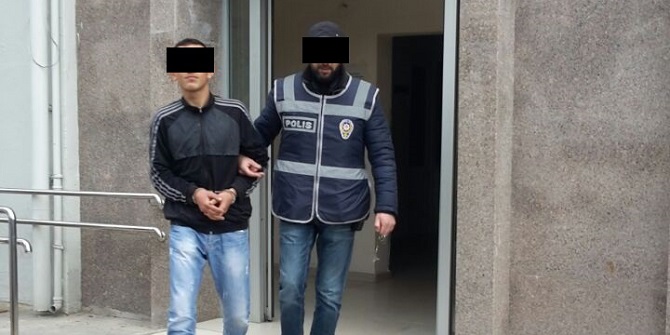 Kapkaççı kıskıvrak yakalandı