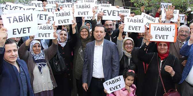 Karabağlar’da ‘Evet’ Seferberliği